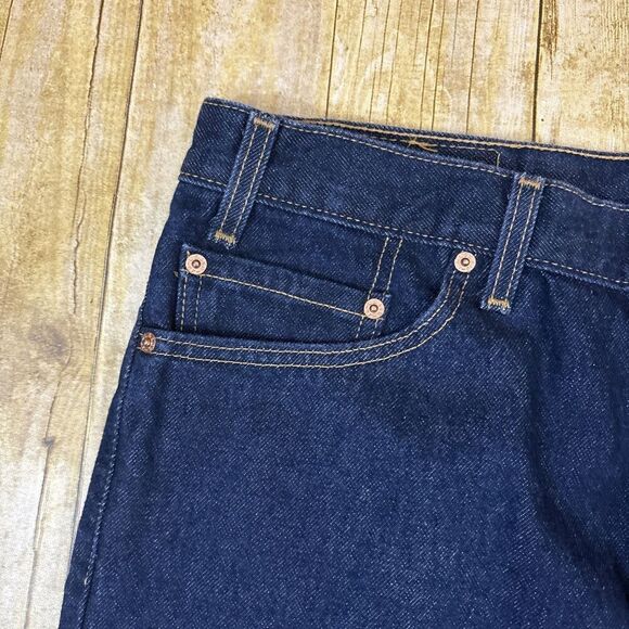 Levis 517 Red Tab Jeans Made In USA Vintage Regular Fit Straight Leg 40X32 38X33 - Picture 7 of 10